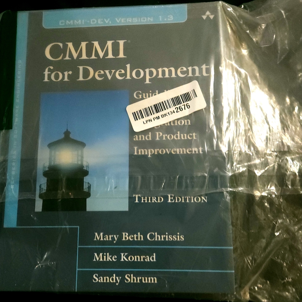 CMMI for Development Book - Blue Cover